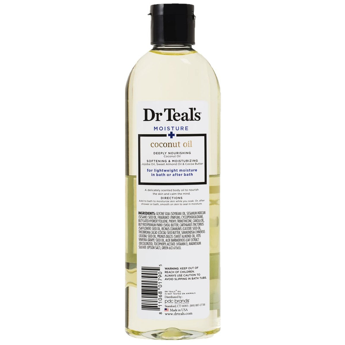 Dr. Teals Bath & Body Oil Variety Gift Set - Shea Butter & Coconut Oil, 2 Pack (8.8 oz each) - Hydrating Spa Kit for Dry Skin & Relaxation - görsel 5