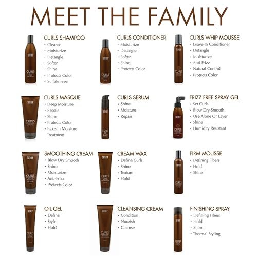 SURFACE Hair Curls Oil Gel – Define, Shine & Frizz-Free Style Longevity, 6 fl oz Avelisse