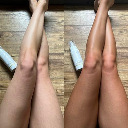 Get Into The Limelight 2 Hour Express Ultra Dark Self Tanner - Sunless Tanning Mousse, Rinses in 2 Hours, 8 oz Avelisse