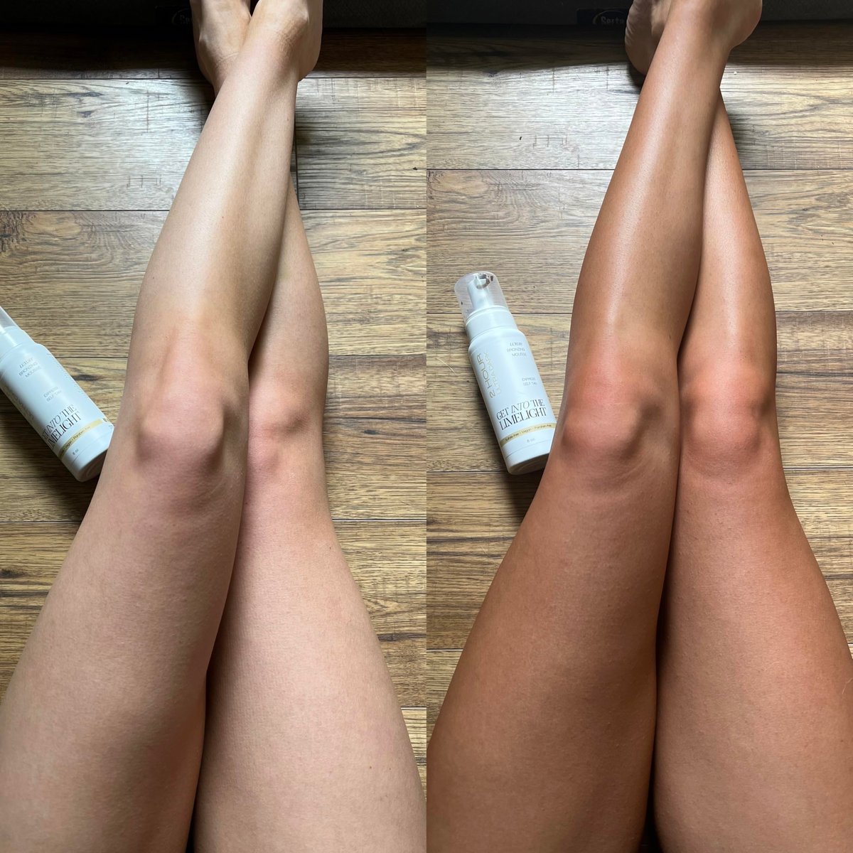 Get Into The Limelight 2 Hour Express Ultra Dark Self Tanner - Sunless Tanning Mousse, Rinses in 2 Hours, 8 oz Avelisse