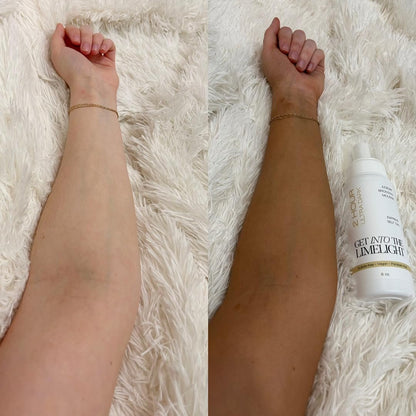 Get Into The Limelight 2 Hour Express Ultra Dark Self Tanner - Sunless Tanning Mousse, Rinses in 2 Hours, 8 oz Avelisse