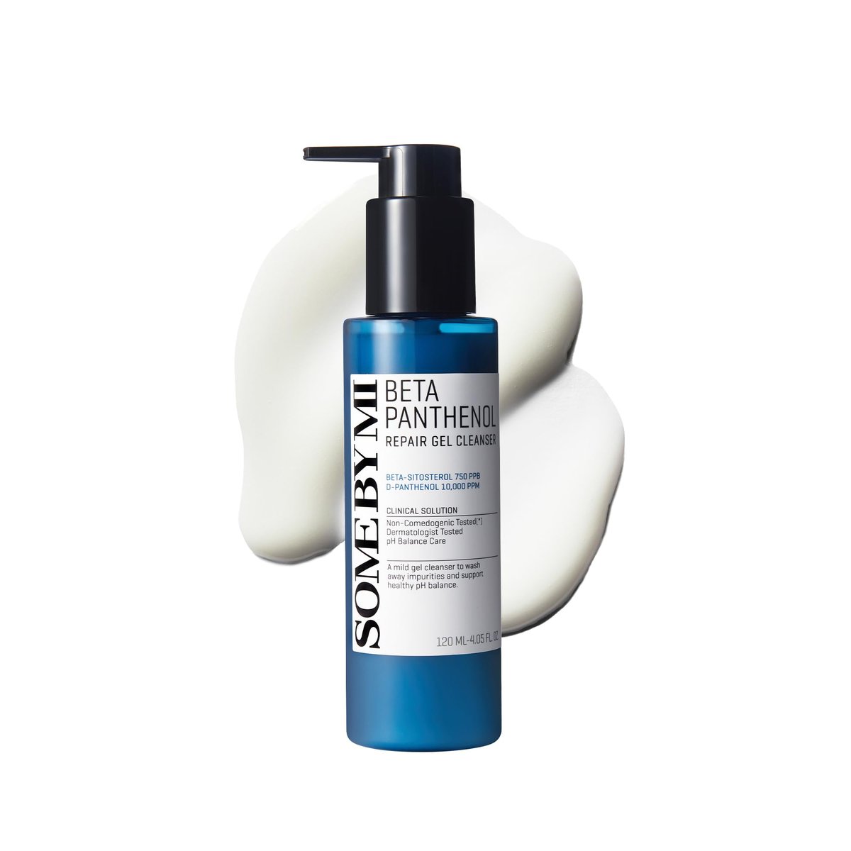 SOME BY MI Beta-Panthenol Repair Gel Cleanser – pH Balancing, 17 Amino Acids, Moisturizing Daily Face Wash (4.05 oz) Avelisse