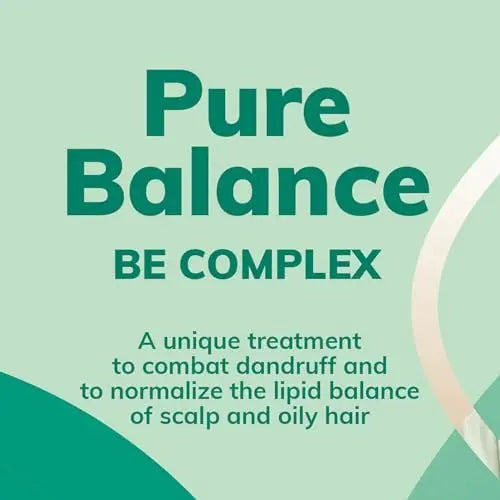 Fanola Pure Balance Anti Dandruff Scalp Shampoo - Purifying Treatment with B & E Vitamins for Oily Hair & Itchy Skin, 33.8 fl oz Avelisse