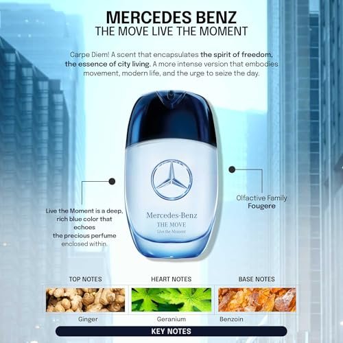 Mercedes-Benz Men's The Move Live The Moment Eau de Parfum, 3.4 oz Avelisse