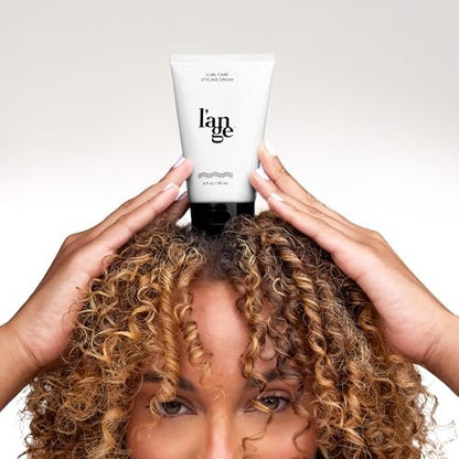 L'ANGE Hair Styling Cream for Curly Hair - Define, Hydrate & Reduce Frizz, Sulfate-Free, 8 oz Avelisse