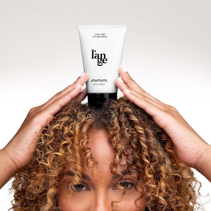 L'ANGE Hair Styling Cream for Curly Hair - Define, Hydrate & Reduce Frizz, Sulfate-Free, 8 oz Avelisse
