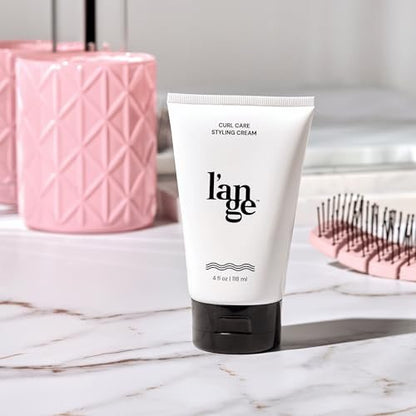 L'ANGE Hair Styling Cream for Curly Hair - Define, Hydrate & Reduce Frizz, Sulfate-Free, 8 oz Avelisse