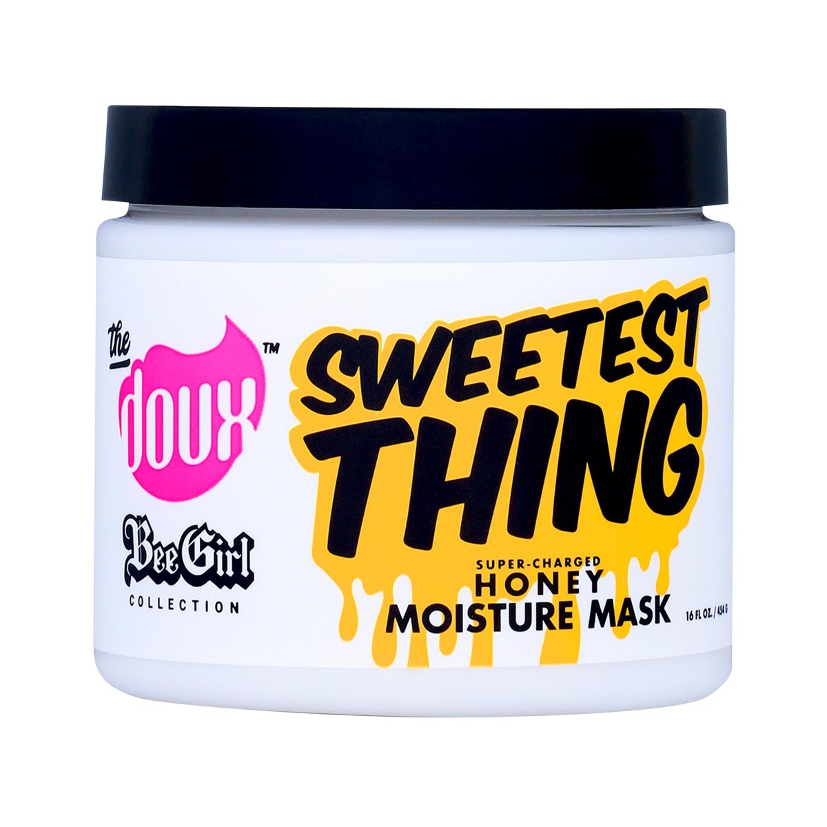 The Doux Sweetest Thing Honey Moisture Mask - 16 oz Curly Hair Mask with Natural Honey for All Curl Types Avelisse