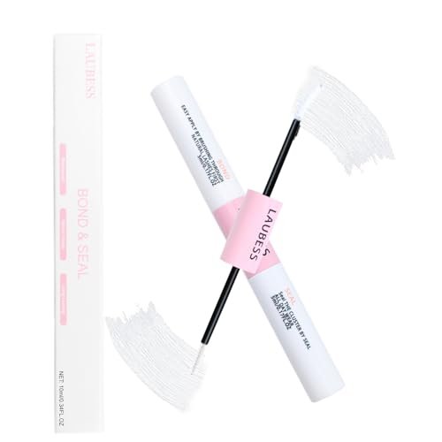 LAUBESS Lash Bond & Seal Clear Lash Glue – DIY Eyelash Extensions, Waterproof, Long Lasting, Strong Hold 48-72 Hours - görsel 2