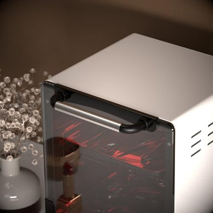 12L Multifunctional High Temperature Sterilizer for Nail Tools - 110V 1000W Stainless Steel with Temp Control, Timer & 2 Trays Avelisse