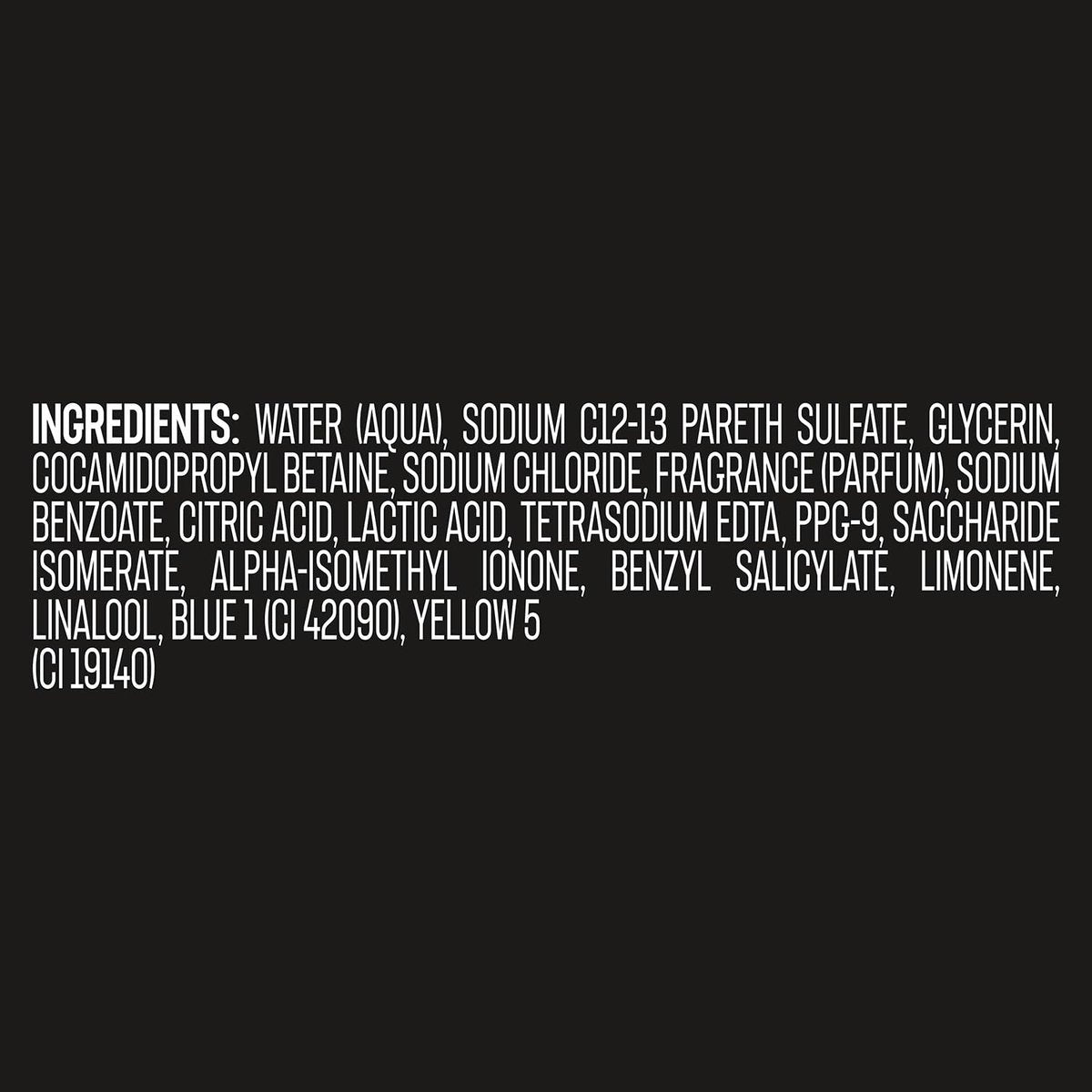AXE Men's Body Wash Black 3-Pack – 3-in-1 Body, Face & Hair Wash, Frozen Pear and Cedarwood Scent, 33.8 Oz Each Avelisse