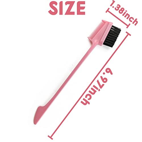 NSBELL 28-Piece 3-in-1 Hair Edge Brush & Double-Sided Hair Comb Set – 7 Colors Avelisse