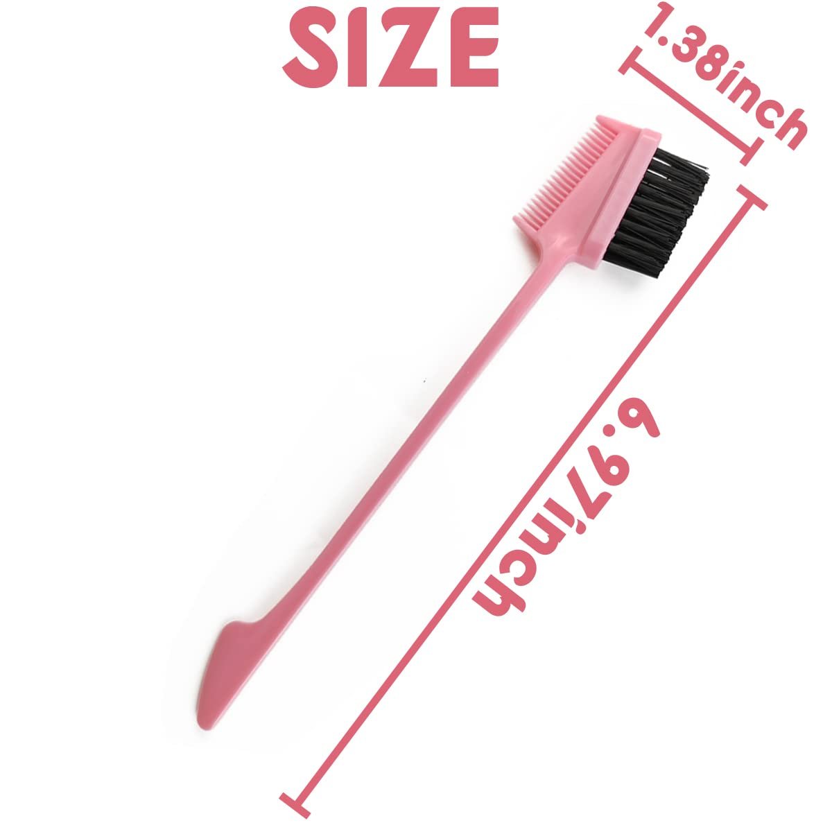 NSBELL 28-Piece 3-in-1 Hair Edge Brush & Double-Sided Hair Comb Set – 7 Colors Avelisse