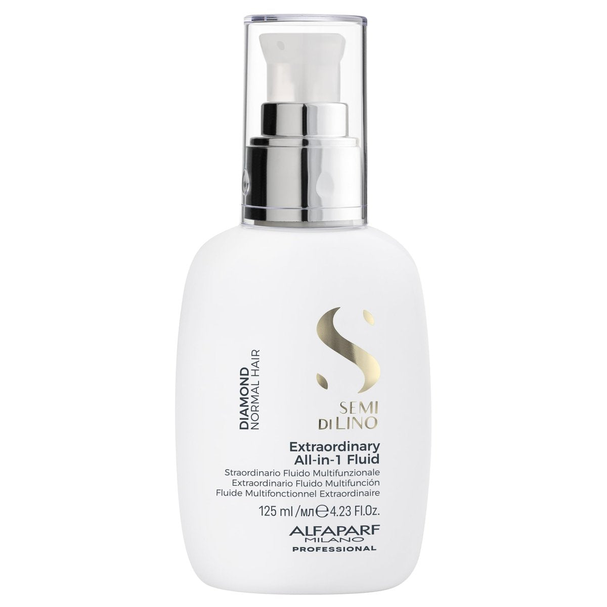 ALFAPARF MILANO Semi di Lino All-In-One Multi-Benefit Leave In Conditioner Spray with Thermal Protection - Detangles, Softens, Smooths, Controls, Seals Cuticles - Prevents Split Ends - Humidity Protection, 4.23 Fl Oz Avelisse