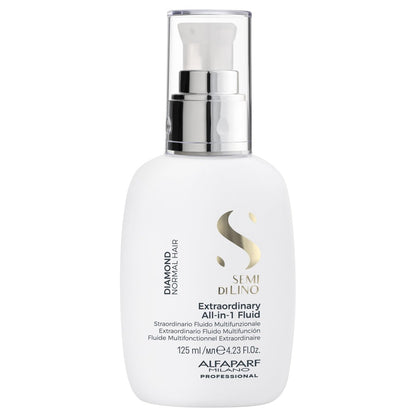 ALFAPARF MILANO Semi di Lino All-In-One Multi-Benefit Leave In Conditioner Spray with Thermal Protection - Detangles, Softens, Smooths, Controls, Seals Cuticles - Prevents Split Ends - Humidity Protection, 4.23 Fl Oz Avelisse