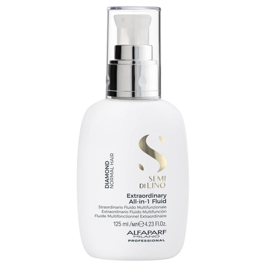 ALFAPARF MILANO Semi di Lino All-In-One Multi-Benefit Leave In Conditioner Spray with Thermal Protection - Detangles, Softens, Smooths, Controls, Seals Cuticles - Prevents Split Ends - Humidity Protection, 4.23 Fl Oz Avelisse