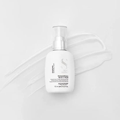 ALFAPARF MILANO Semi di Lino All-In-One Multi-Benefit Leave In Conditioner Spray with Thermal Protection - Detangles, Softens, Smooths, Controls, Seals Cuticles - Prevents Split Ends - Humidity Protection, 4.23 Fl Oz Avelisse