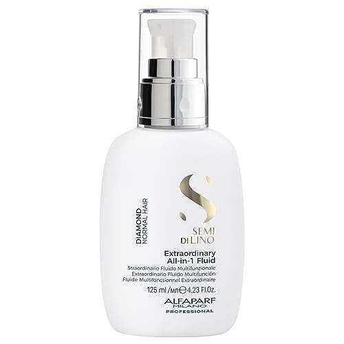 ALFAPARF MILANO Semi di Lino All-In-One Multi-Benefit Leave In Conditioner Spray with Thermal Protection - Detangles, Softens, Smooths, Controls, Seals Cuticles - Prevents Split Ends - Humidity Protection, 4.23 Fl Oz Avelisse