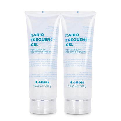 Oeneis Radio Frequency Gel for RF Facial Machines - Conductive Microcurrent Gel for Skin Soothing and Hydrating, 300g Tube (Pack of 2) Avelisse