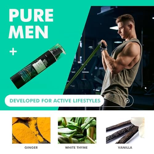 AQUA BLANCE Fragrance Mist Body Spray for Men, Pack of 3, 3.4 Fl Oz Each Avelisse