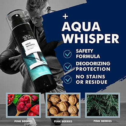 AQUA BLANCE Fragrance Mist Body Spray for Men, Pack of 3, 3.4 Fl Oz Each Avelisse