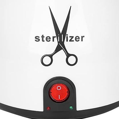 YUYTE Metal Tools Hot Air Sterilizer with Quartz Sand – Nail Art Sterilizer Container for Scissors, Tweezers & More