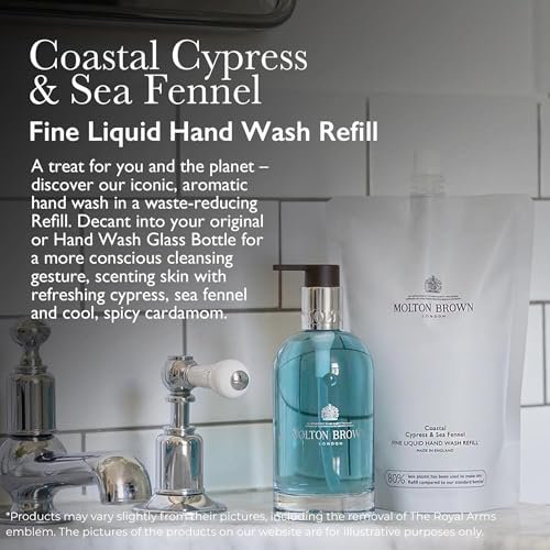 Molton Brown Coastal Cypress & Sea Fennel Fine Liquid Hand Wash Refill 13.5 fl. oz. Avelisse