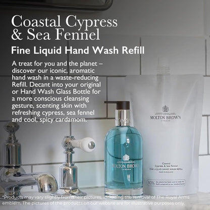 Molton Brown Coastal Cypress & Sea Fennel Fine Liquid Hand Wash Refill 13.5 fl. oz. Avelisse