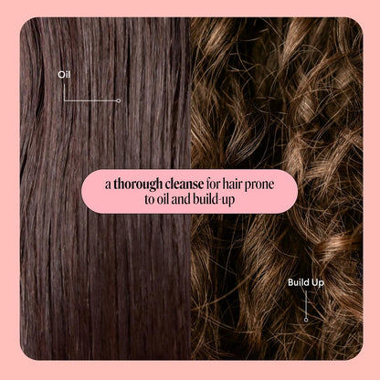 MONDAY HAIRCARE CLARIFY Shampoo with Grapefruit Extract & Ceramides for Oily Hair Prone to Build-up, 354 mL