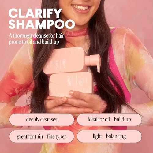 MONDAY HAIRCARE CLARIFY Shampoo with Grapefruit Extract & Ceramides for Oily Hair Prone to Build-up, 354 mL - görsel 4