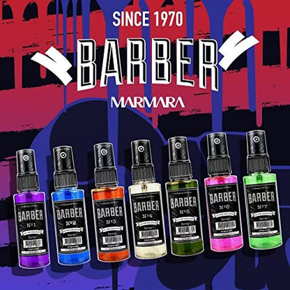 Marmara Barber Cologne Travel Set – Classic Scent for Modern Barbers & Traditional Shaving Enthusiasts (50 ml) Avelisse