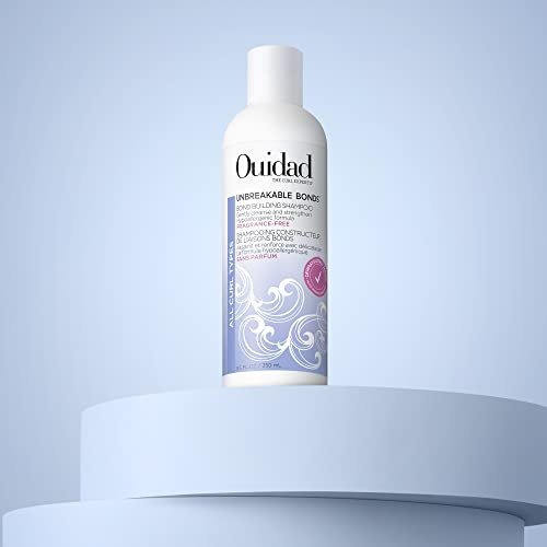OUIDAD Unbreakable Bonds Bond Building Shampoo for Curly Hair - Fragrance Free - 8.5 oz Avelisse