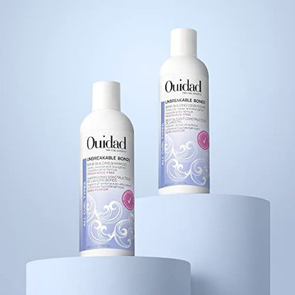 OUIDAD Unbreakable Bonds Bond Building Shampoo for Curly Hair - Fragrance Free - 8.5 oz Avelisse