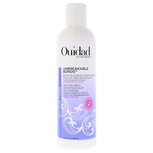 OUIDAD Unbreakable Bonds Bond Building Conditioner for Curly Hair - Fragrance Free - 8.5 oz Avelisse