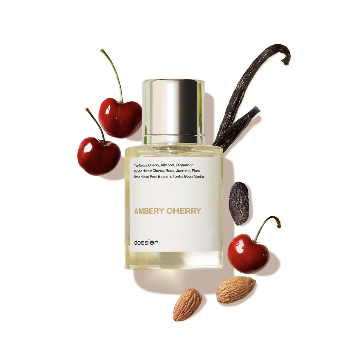 Dossier Ambery Cherry Eau de Parfum - Inspired by Lost Cherry - Luxury Vegan Fragrance for Women, Men, Unisex - 1.7 Fl Oz Avelisse