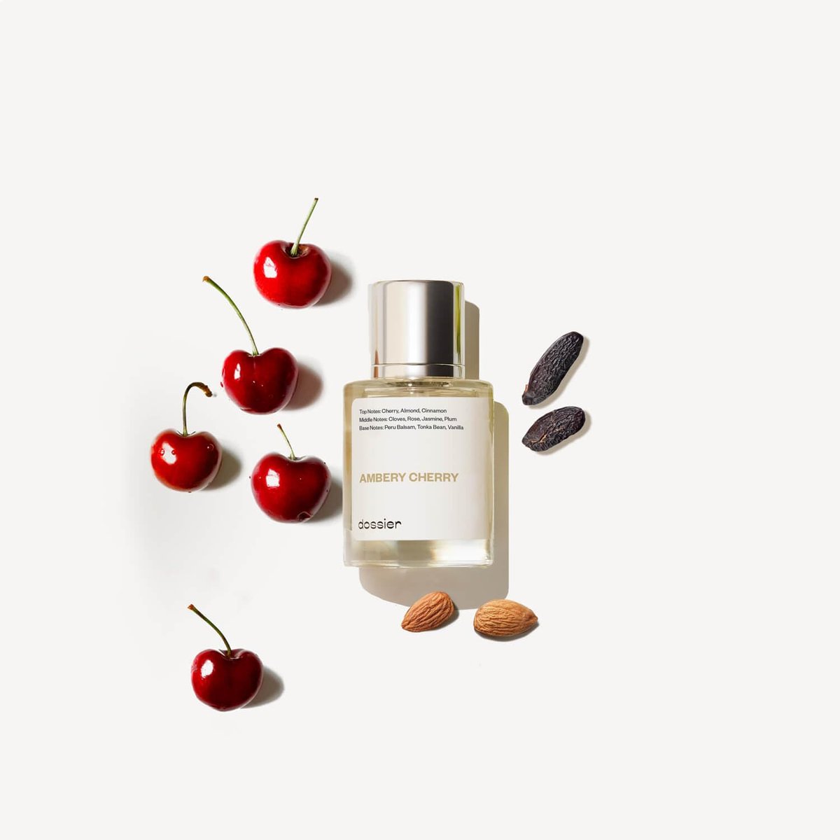 Dossier Ambery Cherry Eau de Parfum - Inspired by Lost Cherry - Luxury Vegan Fragrance for Women, Men, Unisex - 1.7 Fl Oz Avelisse