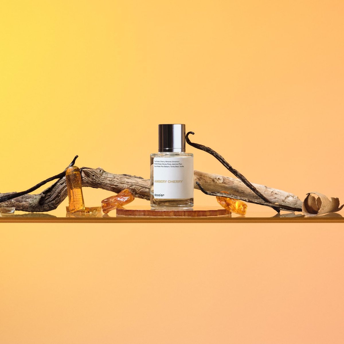Dossier Ambery Cherry Eau de Parfum - Inspired by Lost Cherry - Luxury Vegan Fragrance for Women, Men, Unisex - 1.7 Fl Oz Avelisse