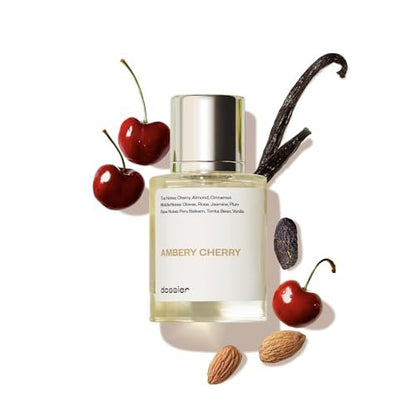 Dossier Ambery Cherry Eau de Parfum - Inspired by Lost Cherry - Luxury Vegan Fragrance for Women, Men, Unisex - 1.7 Fl Oz Avelisse