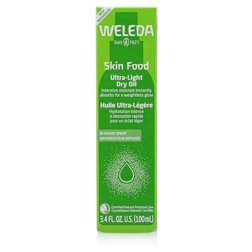 Weleda Skin Food Ultra-Light Dry Oil - 3.4 oz | Plant-Rich Formula with Vitamin-Rich Oils & Extracts Avelisse