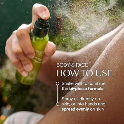 Weleda Skin Food Ultra-Light Dry Oil - 3.4 oz | Plant-Rich Formula with Vitamin-Rich Oils & Extracts Avelisse