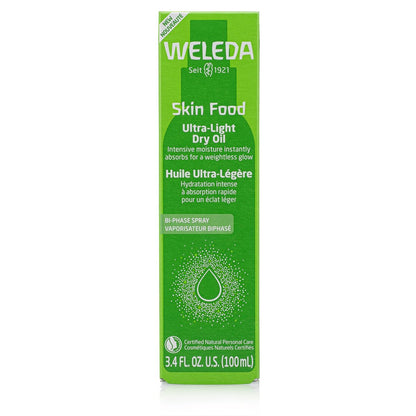 Weleda Skin Food Ultra-Light Dry Oil - 3.4 oz | Plant-Rich Formula with Vitamin-Rich Oils & Extracts Avelisse