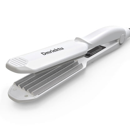 Dmriektu Hair Crimper for Women - Ceramic Crimping Iron for Volumizing Fluffy Hairstyles, Adjustable Temperature, Dual Voltage, Auto Off Avelisse