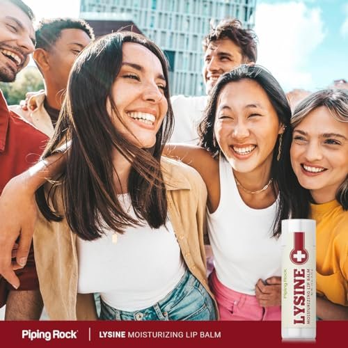 Piping Rock Lysine Lip Balm Stick – Moisturizing & Soothing Lip Ointment, 0.15 Oz, Non-GMO, Gluten Free - görsel 12