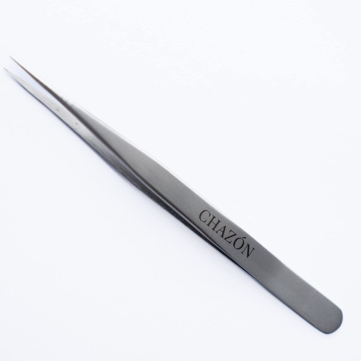 CHAZON Stainless Steel Straight Point Tweezers – Precision Eyebrow & Ingrown Hair Tweezers Avelisse