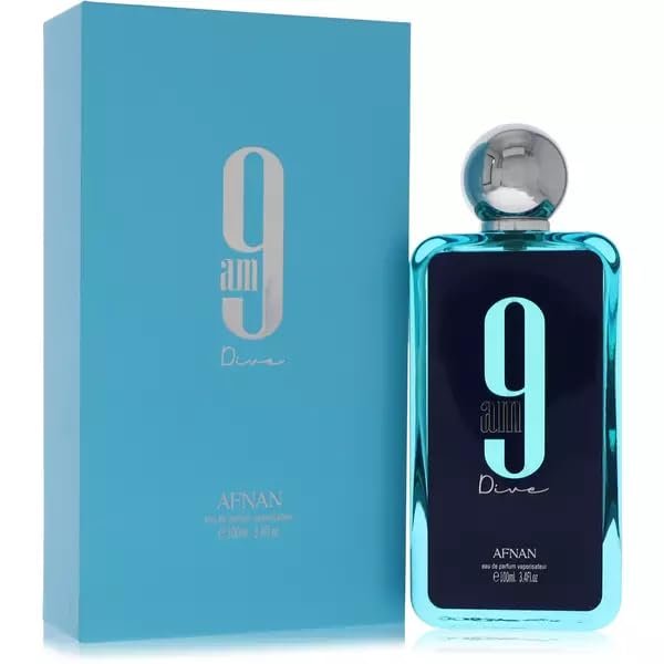 Afnan 9 AM Dive Eau de Parfum - 3.4 oz (100ml) Unisex Fragrance Avelisse