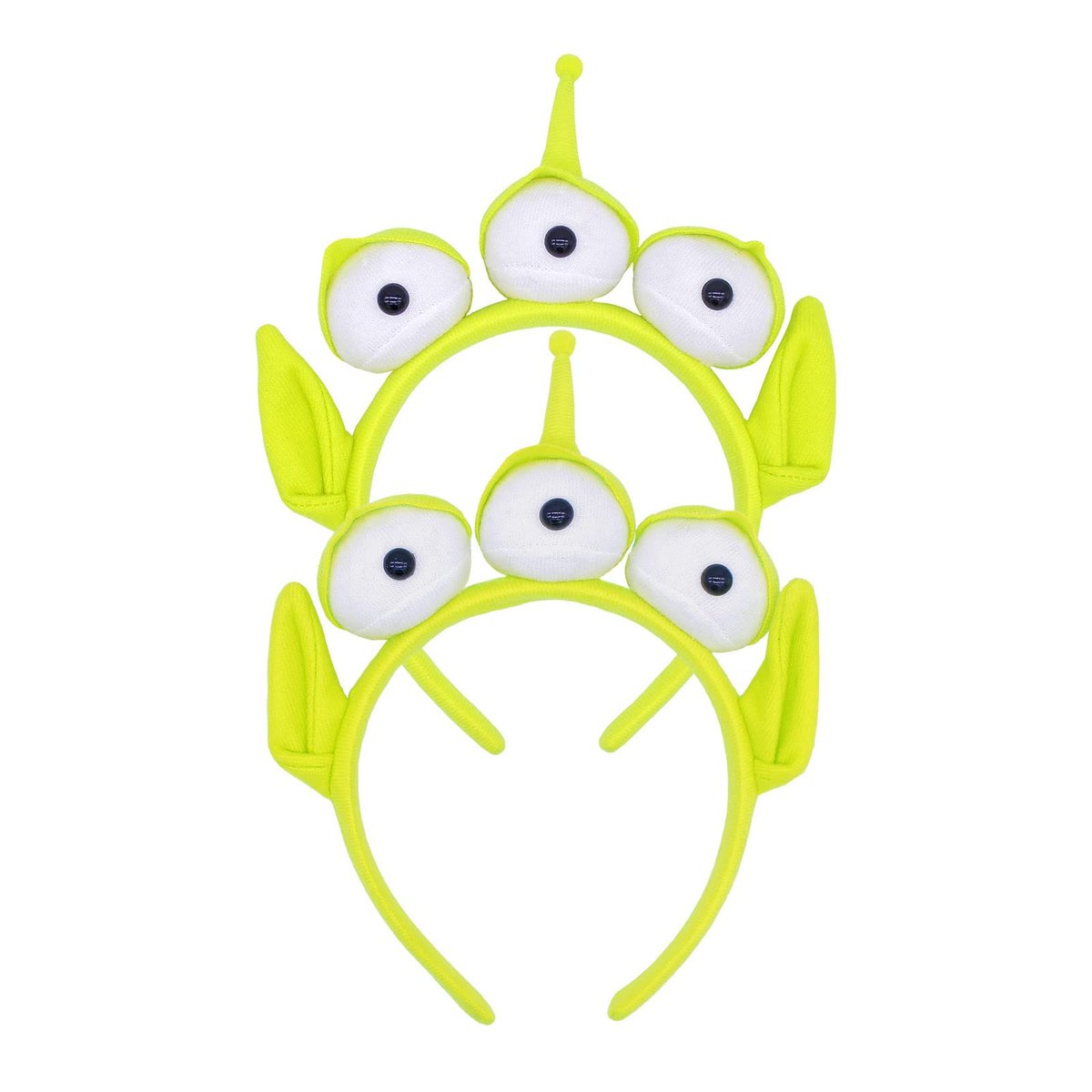 PLUSMAYI 2 Pack Alien Headband Adult - Three-Eyed Monster Plush Headwear for Party Costume - görsel 14