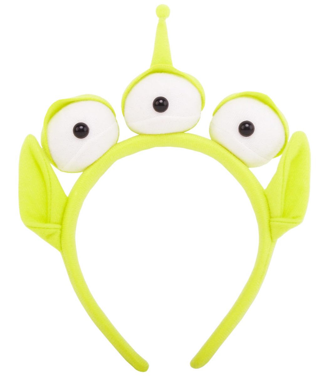 PLUSMAYI 2 Pack Alien Headband Adult - Three-Eyed Monster Plush Headwear for Party Costume - görsel 10