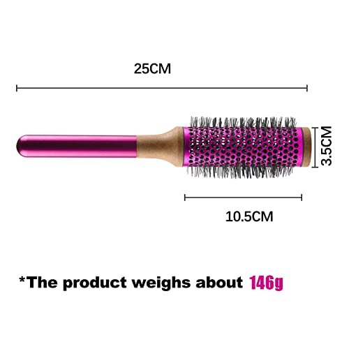 Round Hair Brush with Vented Barrel – Compatible with Dyson Hair Dryers HD01-HD08 for Straight, Wavy, or Curly Hair - görsel 14