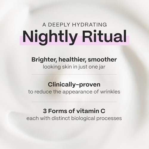 Mad Hippie Vitamin C Serum with Hyaluronic Acid & Triple C Night Cream Ceramide Moisturizer - Brightening Skin Care Duo (2 Piece Set) Avelisse