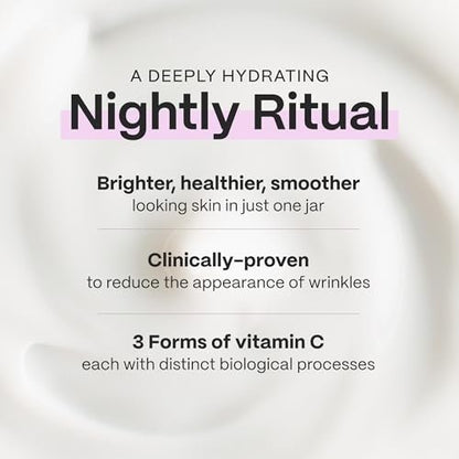 Mad Hippie Vitamin C Serum with Hyaluronic Acid & Triple C Night Cream Ceramide Moisturizer - Brightening Skin Care Duo (2 Piece Set) Avelisse